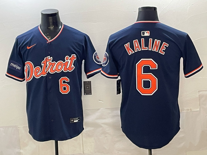 Men Detroit Tigers #6 Kaline blue Nike 2026 MLB Jersey 0401001